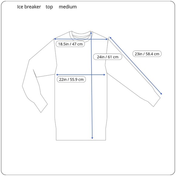 Ice Breaker Men's Original Long Sleeve Quarter Zip Top 320 Sport Merino Wool M - Picture 8 of 8